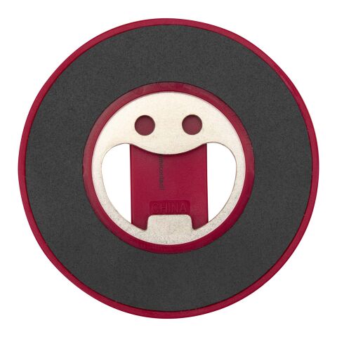 Ain recycled plastic magnetic phone stand with bottle opener  Standard | Red | not available | No Branding | not available | not available