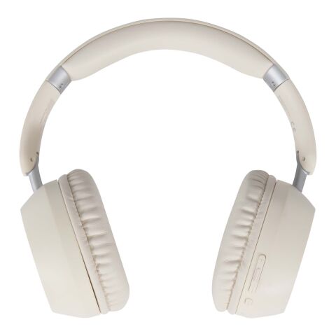 Hoggar recycled plastic over-ear foldeable ANC and ENC headphones Standard | White | No Branding | not available | not available