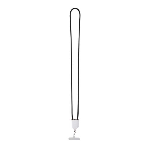 Ion 65W 5-in-1 recycled plastic lanyard charging cable White