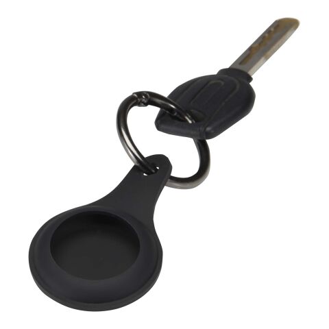Nebula recycled plastic Find My tracking tag Solid black