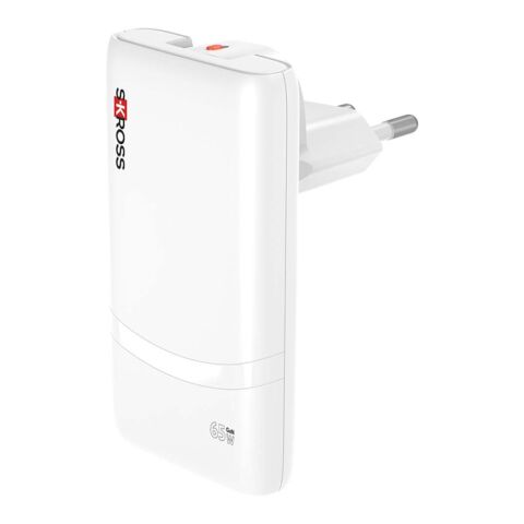 SKROSS® Klip Slim 65W multi-head charger White