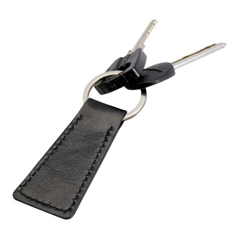 Puky recycled plastic keychain Standard | Solid black | No Branding | not available | not available