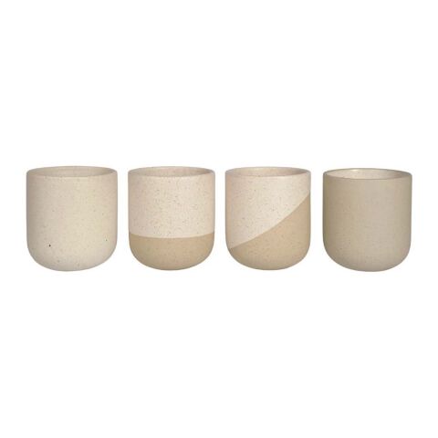 Originalhome Reclay 350 ml tea and matcha mug set	 White