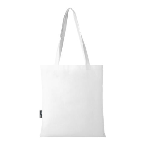 Zeus GRS recycled non-woven convention tote bag 6L Standard | White | No Branding | not available | not available | not available