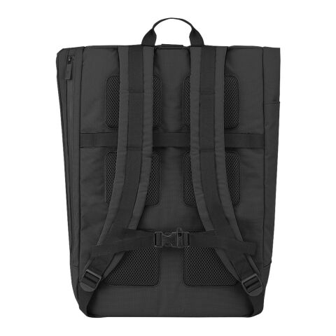 Moleskine Metro rolltop backpack Standard | Solid black | Not applicable | No Branding | not available | not available | not available