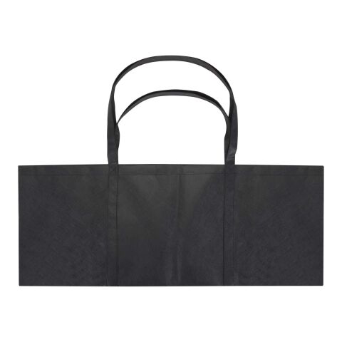 Jumbo GRS recycled non-woven extra large tote bag 65L Standard | Solid black | No Branding | not available | not available | not available