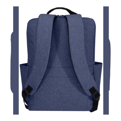 Libra 15” GRS recycled laptop backpack 15L Navy | not available