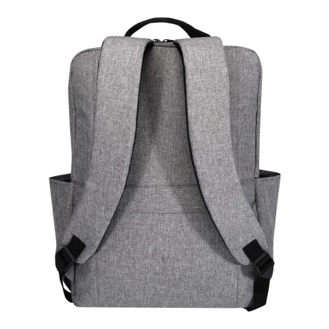 Libra 15” GRS recycled laptop backpack 15L Standard | Heather grey | not available | No Branding | not available | not available | not available