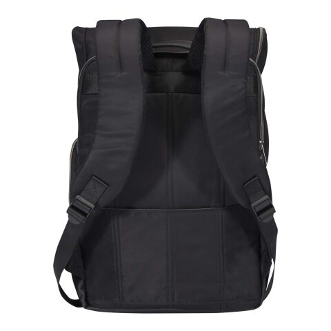 Rhine 15” GRS recycled rolltop backpack 18L Standard | Black | No Branding | not available | not available | not available