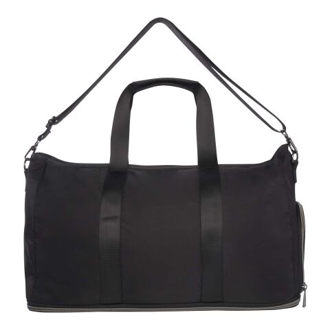 Rhine GRS recycled expandable duffel bag 35L Standard | Black | No Branding | not available | not available
