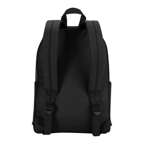 Byron 14" GRS recycled city laptop backpack 16L Standard | Solid black | not available | No Branding | not available | not available | not available