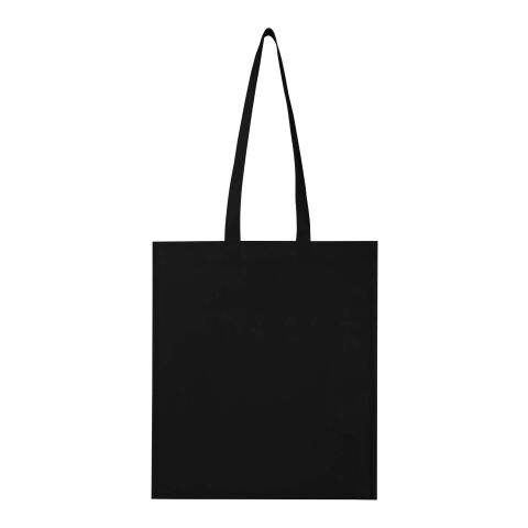 EcoSeal GRS recycled nonwoven convention tote bag 6L Standard | Solid black | not available | No Branding | not available | not available | not available