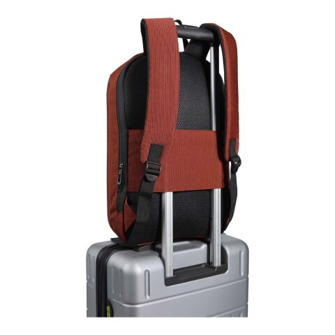 Luma 15&quot; GRS recycled anti-theft laptop backpack 10L Standard | Brick | Not applicable | No Branding | not available | not available