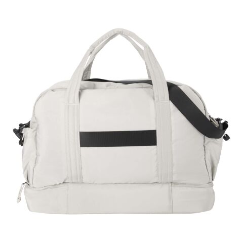 Puffer GRS recycled duffel bag with insulated bottom 30L  Standard | Sandstone | No Branding | not available | not available | not available