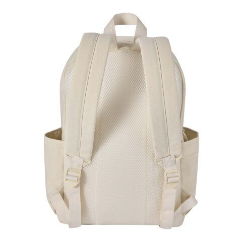 Recanvas 15.6” GRS recycled city backpack 16L Standard | Sandstone | No Branding | not available | not available | not available