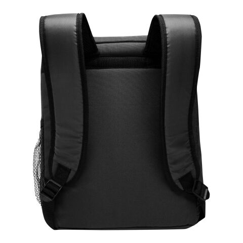 Chillpack 18-can GRS recycled cooler backpack 16L Standard | Solid black | No Branding | not available | not available | not available
