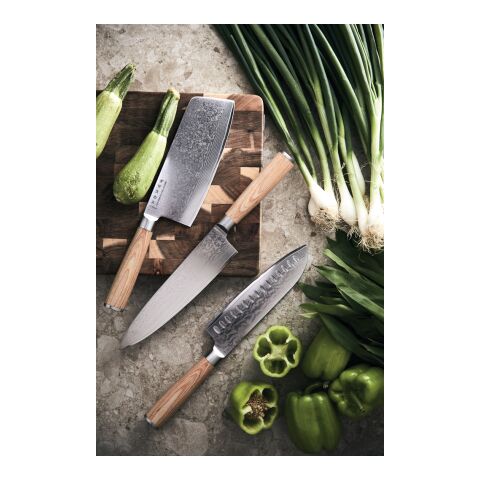 VINGA Hattasan Damascus Santoku knife steel | No Branding | not available | not available