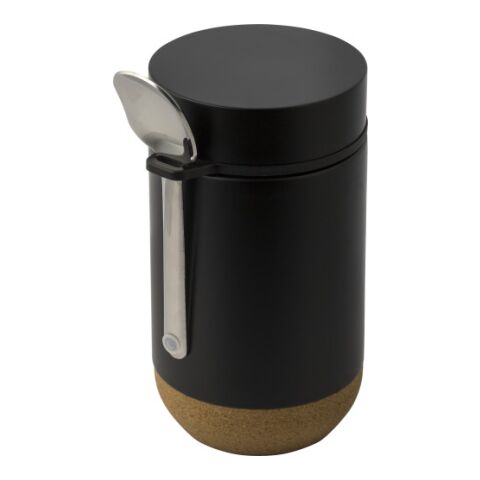 Double walled lunch pot Nash black | No Branding | not available | not available