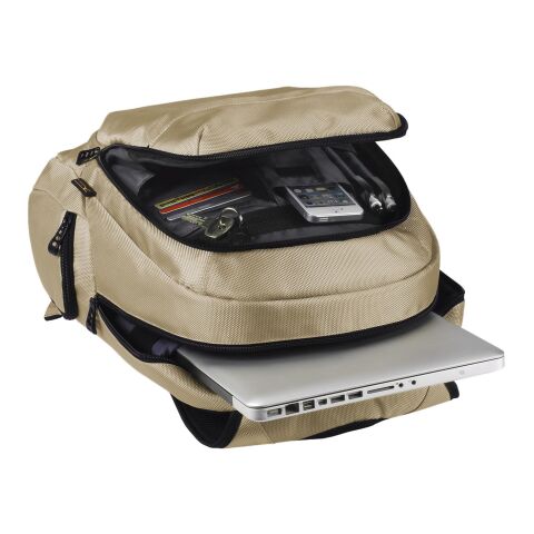 Halfar notebook backpack MISSION black | Without Branding | not available