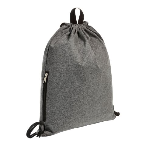 Halfar drawstring bag JERSEY anthracit | Without Branding