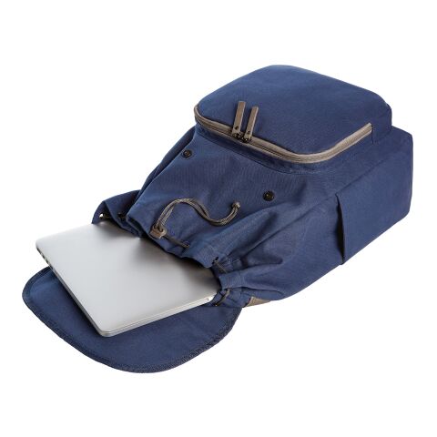 Halfar notebook backpack COUNTRY navy blue | Without Branding | not available