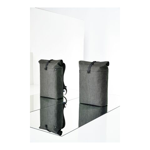 Halfar notebook roller backpack EUROPE grey | Without Branding | not available