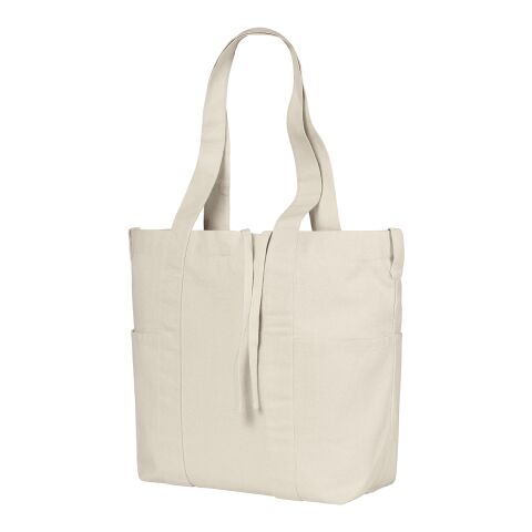 Halfar wellness shopper bag ORGANIC light grey | Without Branding