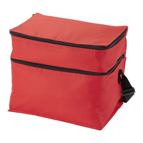 Oslo 2-zippered compartments cooler bag Standard | Red | No Branding | not available | not available | not available