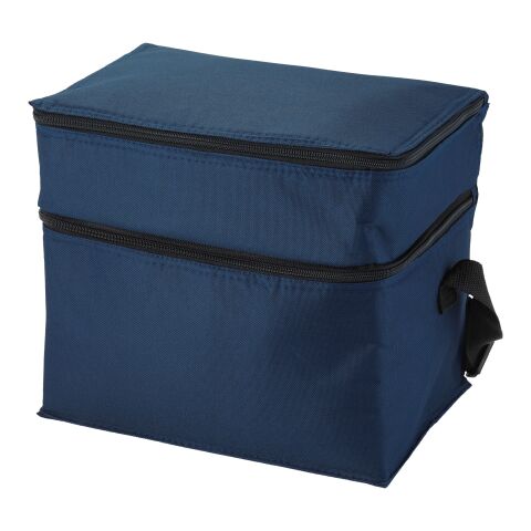 Oslo 2-zippered compartments cooler bag Standard | Deep blue | not available | No Branding | not available | not available | not available