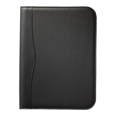 Ebony A4 zippered portfolio Standard | Solid black | Not applicable | No Branding | not available | not available