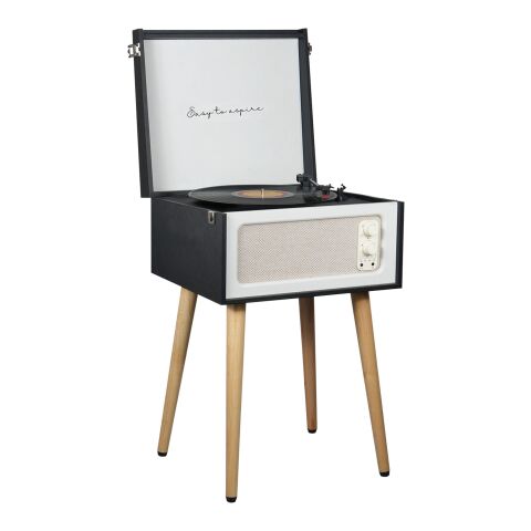 Prixton Detroit vinyl turntable Solid black | No Branding