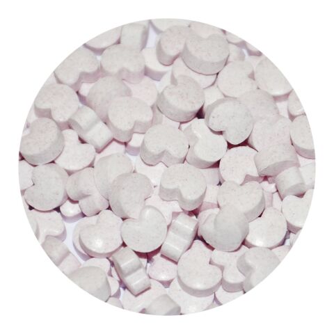 Clic clac heart shaped strawberry sweets White | No Branding | not available | not available