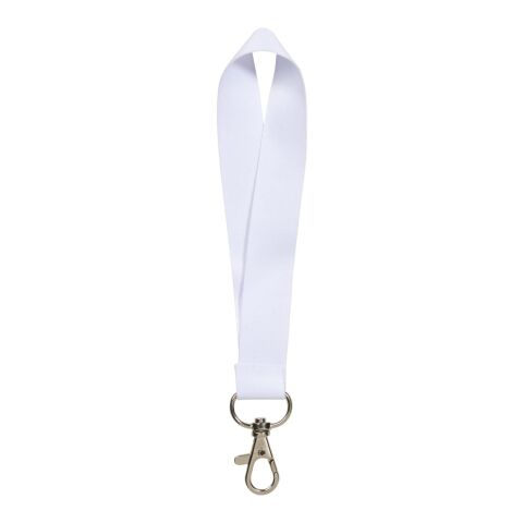 Mini sublimation lanyard - both sides White | 15mm | No Branding | not available | not available