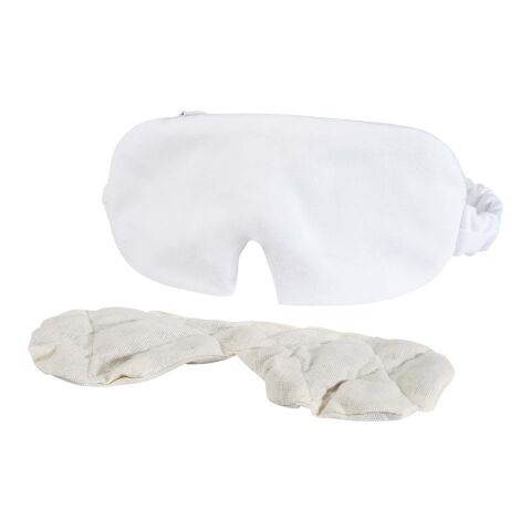 Luna eye mask with lavender filling  white | No Branding | not available | not available