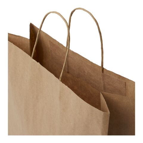Kraft 80-90 g/m2 paper bag with twisted handles - large Kraft brown | not available | No Branding | not available | not available