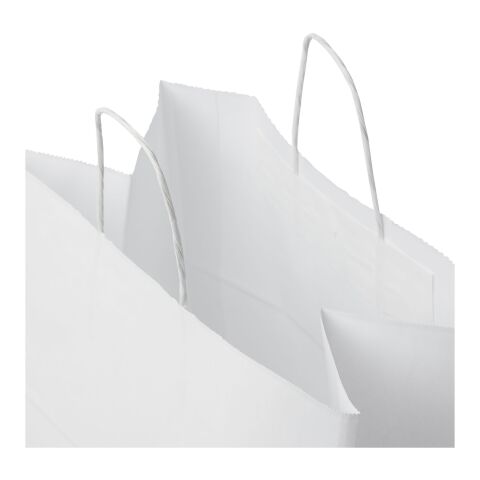 Kraft 80-90 g/m2 paper bag with twisted handles - X large White | Not applicable | No Branding | not available | not available