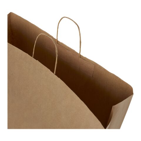 Kraft 90-100 g/m2 paper bag with twisted handles - XX large Kraft brown | not available | No Branding | not available | not available