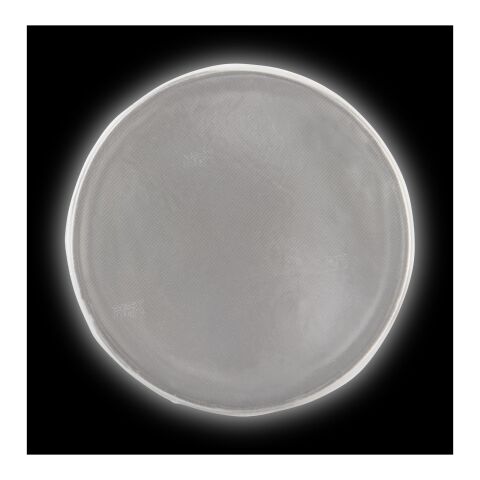 Reflective sticker round medium White | No Branding | not available | not available