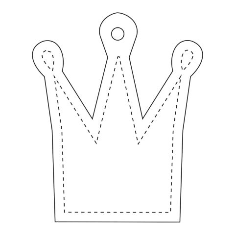 RFX™ crown reflective TPU hanger Neon yellow | No Branding | not available | not available