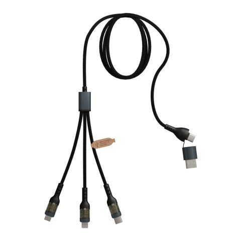 SCX.design O32 foldable phone stand with 3-in-1 charging cable Gun metal | No Branding | not available | not available