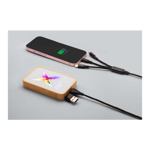 SCX.design P26 15W 5000 mAh wooden MagSafe power bank Brown | No Branding | not available | not available