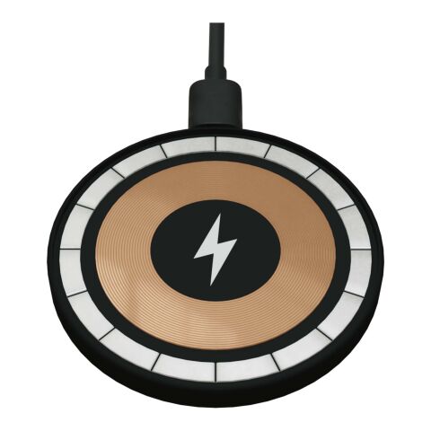 SCX.design W37 15W extra slim recycled aluminium wireless charging pad Black | No Branding | not available | not available