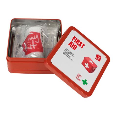 MyKit First Aid tin kit Red | No Branding | not available | not available