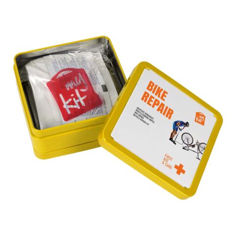 MyKit bike repair tin kit Yellow | No Branding