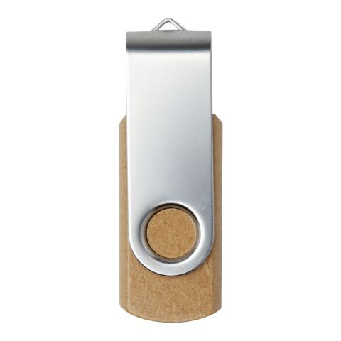 Rotate recycled paper USB 3.0 Kraft brown | No Branding | not available | not available | 16 GB