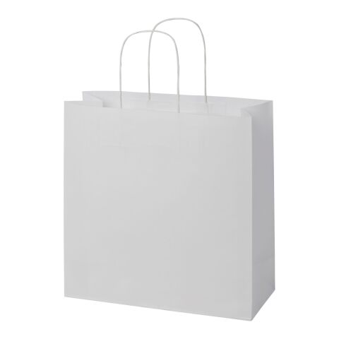 Kraft 120 g/m2 paper bag with twisted handles - X large White | Not applicable | No Branding | not available | not available
