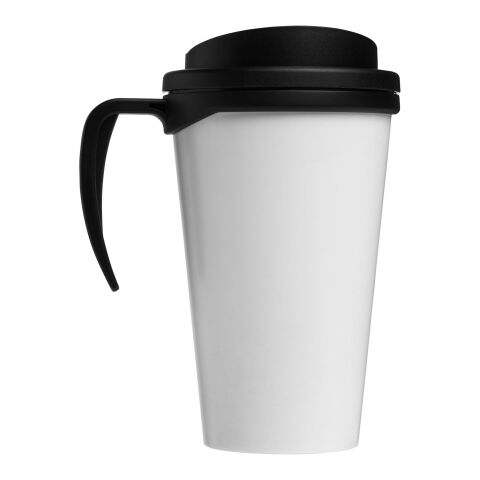 Brite-Americano® grande 350 ml insulated mug Solid black | No Branding | not available | not available