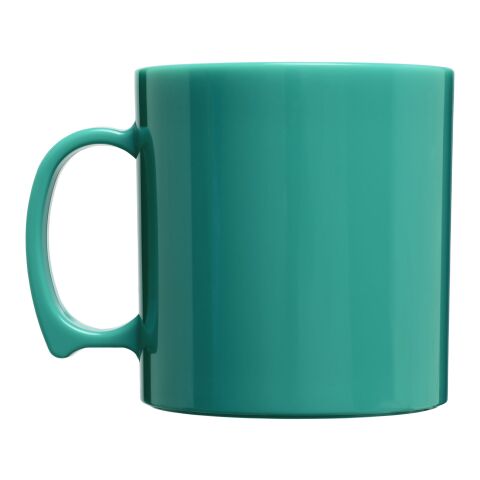 Standard 300 ml plastic mug Aqua | No Branding | not available | not available
