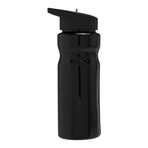 H2O Active® Base 650 ml spout lid sport bottle Solid black | No Branding | not available | not available