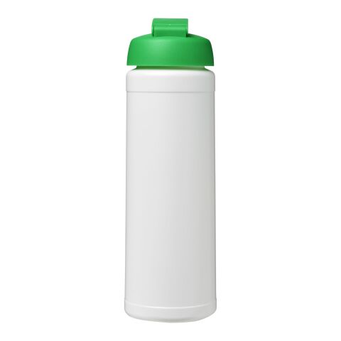 Baseline Plus 750 ml flip-lid sport bottle White-Green | not available | No Branding | not available | not available